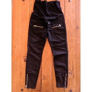H&M MAMA Maternity Black Skinny Jeans